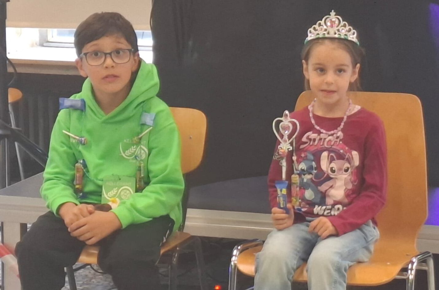 Kindderkönigspaar Gavriil und Liana