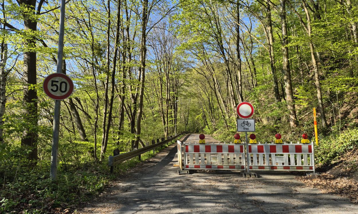 Weiterhin für Autos gesperrt