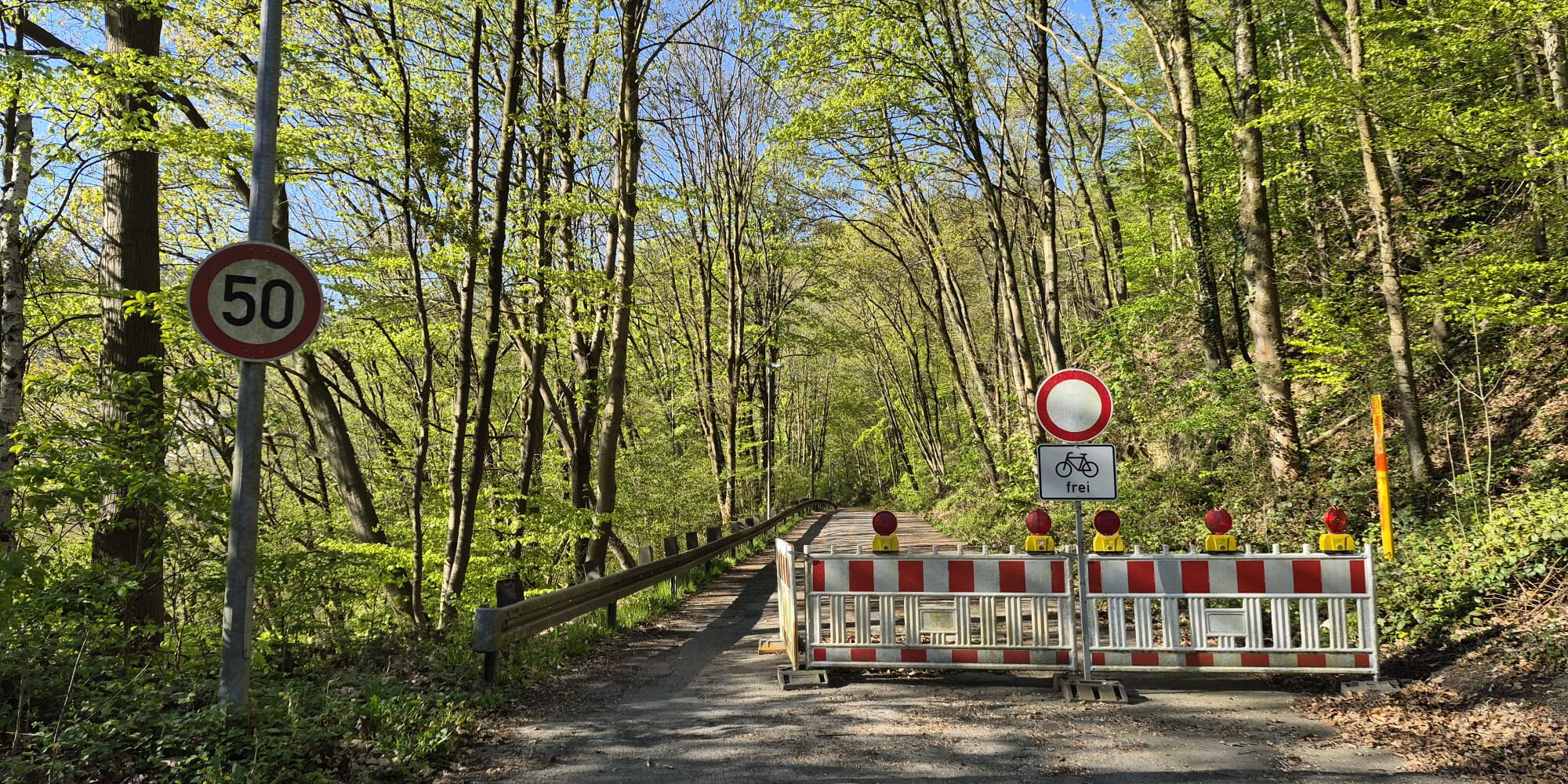 Weiterhin für Autos gesperrt
