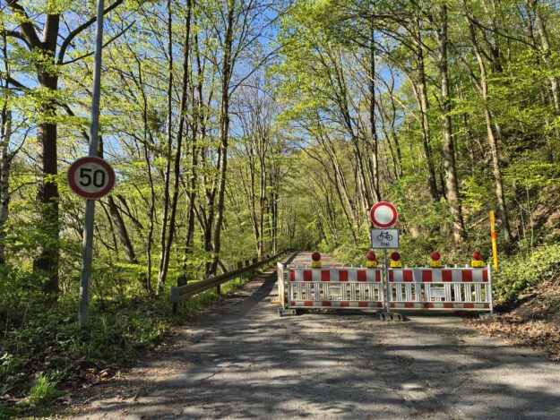 Weiterhin für Autos gesperrt