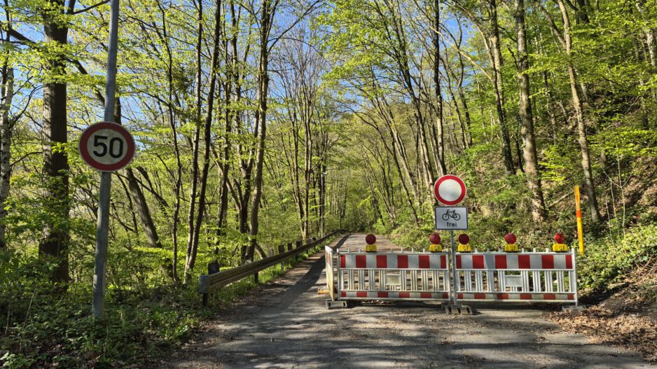 Weiterhin für Autos gesperrt