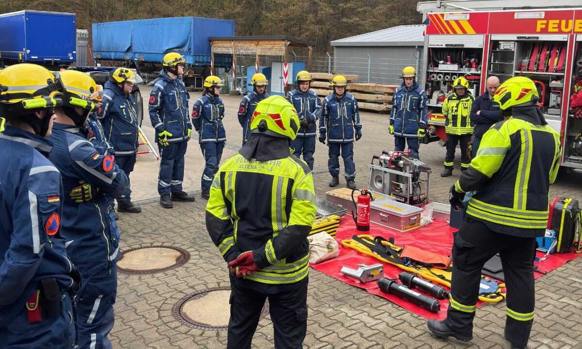 Ausbildungstag FW + THW