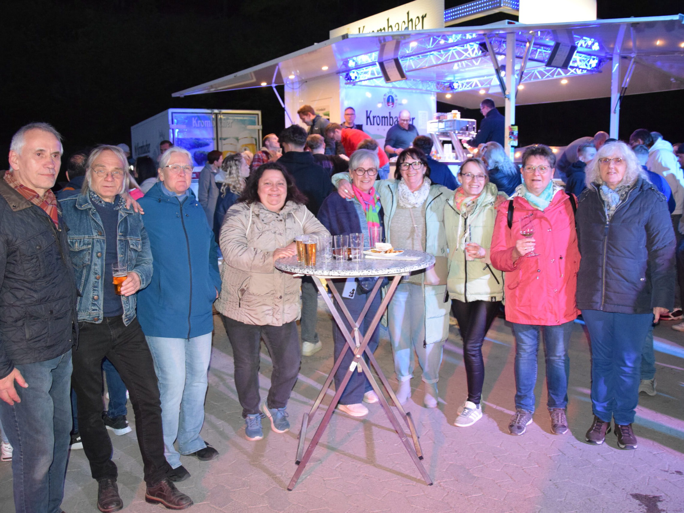 Partyfoto vom Tanz in den Mai in Evingsen
