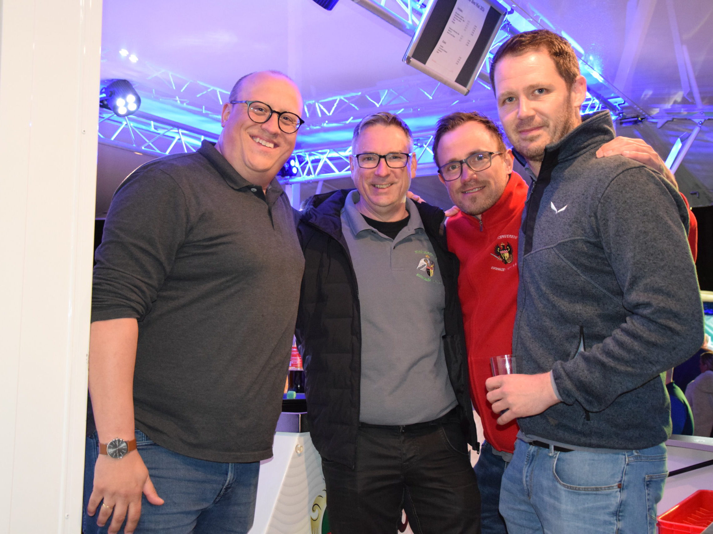Partyfoto vom Tanz in den Mai in Evingsen