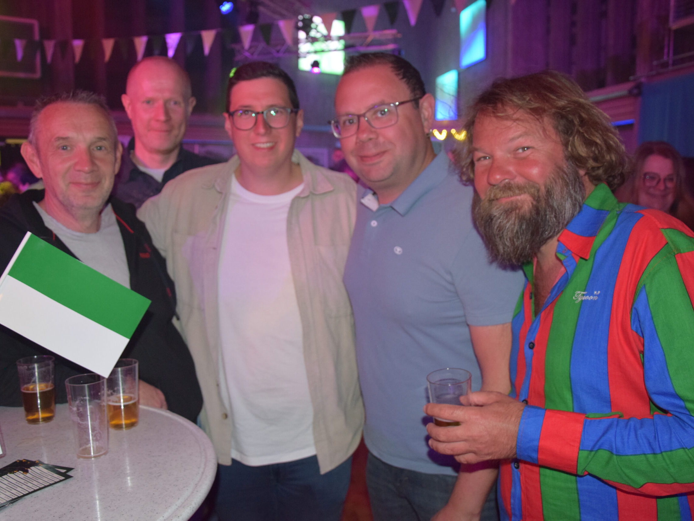 Partyfoto vom Tanz in den Mai der Kompanie Mühlendorf