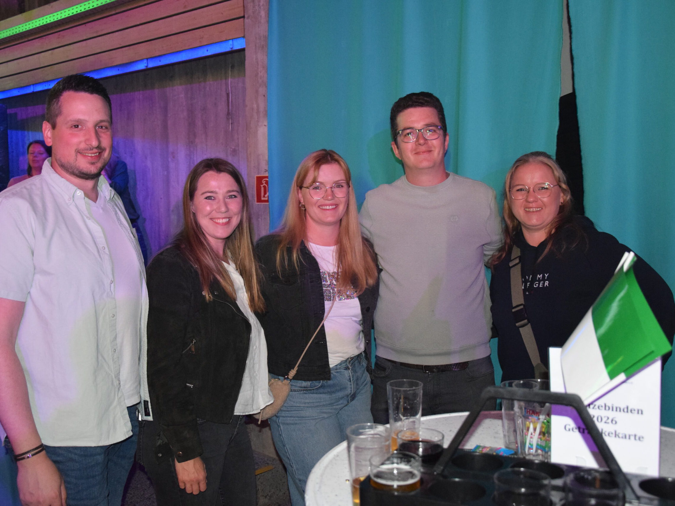 Partyfoto vom Tanz in den Mai der Kompanie Mühlendorf