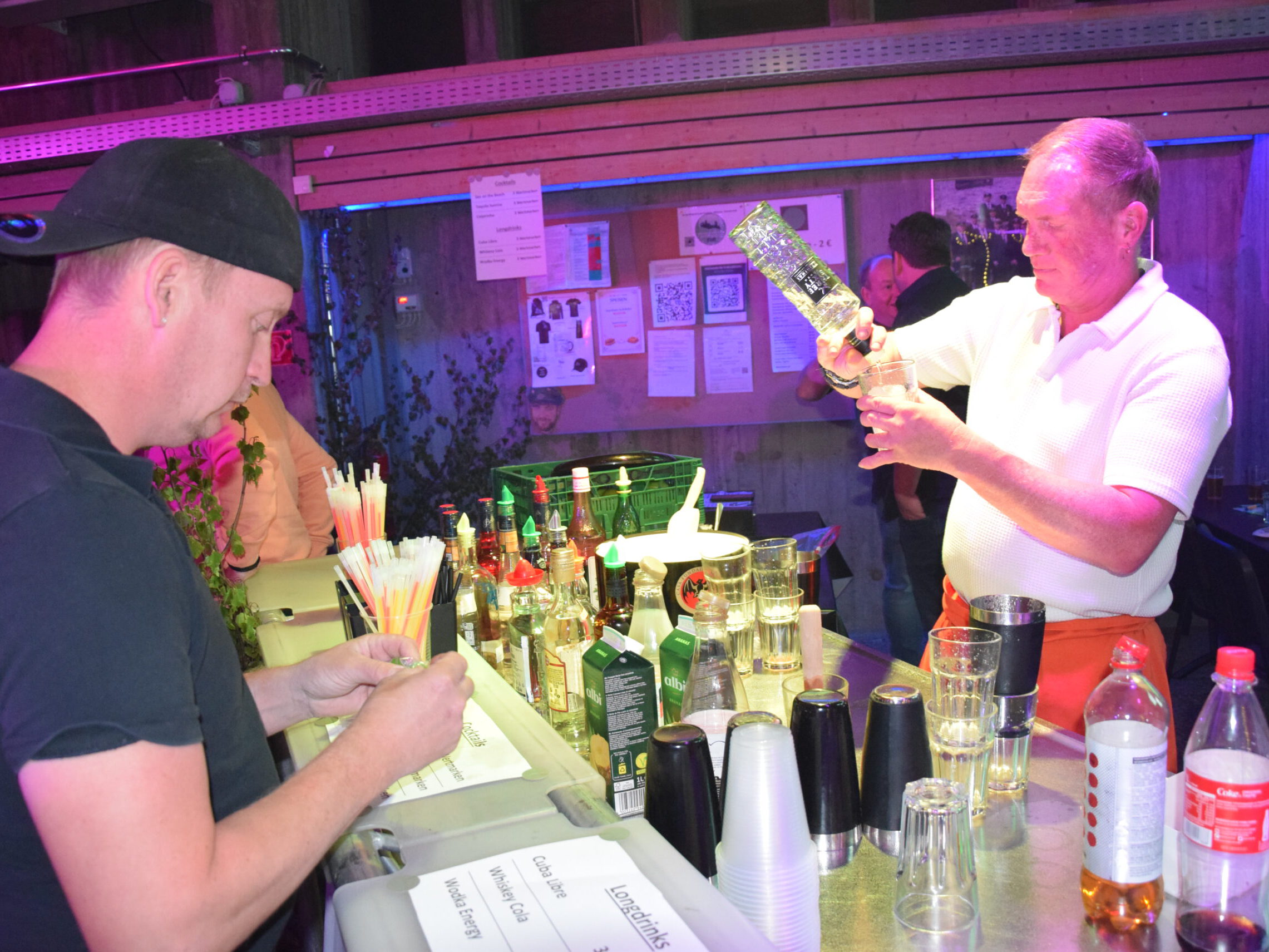 Partyfoto vom Tanz in den Mai der Kompanie Mühlendorf
