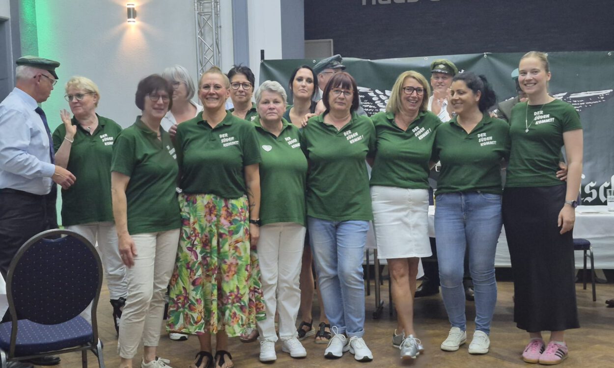 Die Frauen der Kompanie Rahmede.