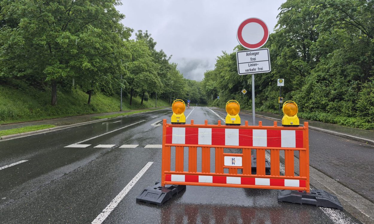 Vollsperrung Holensiepen