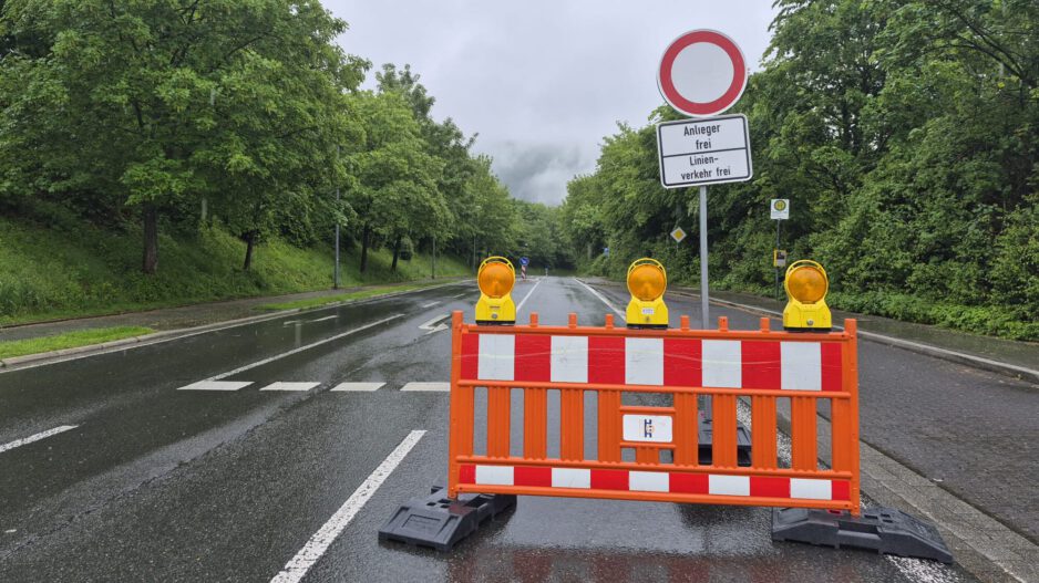 Vollsperrung Holensiepen
