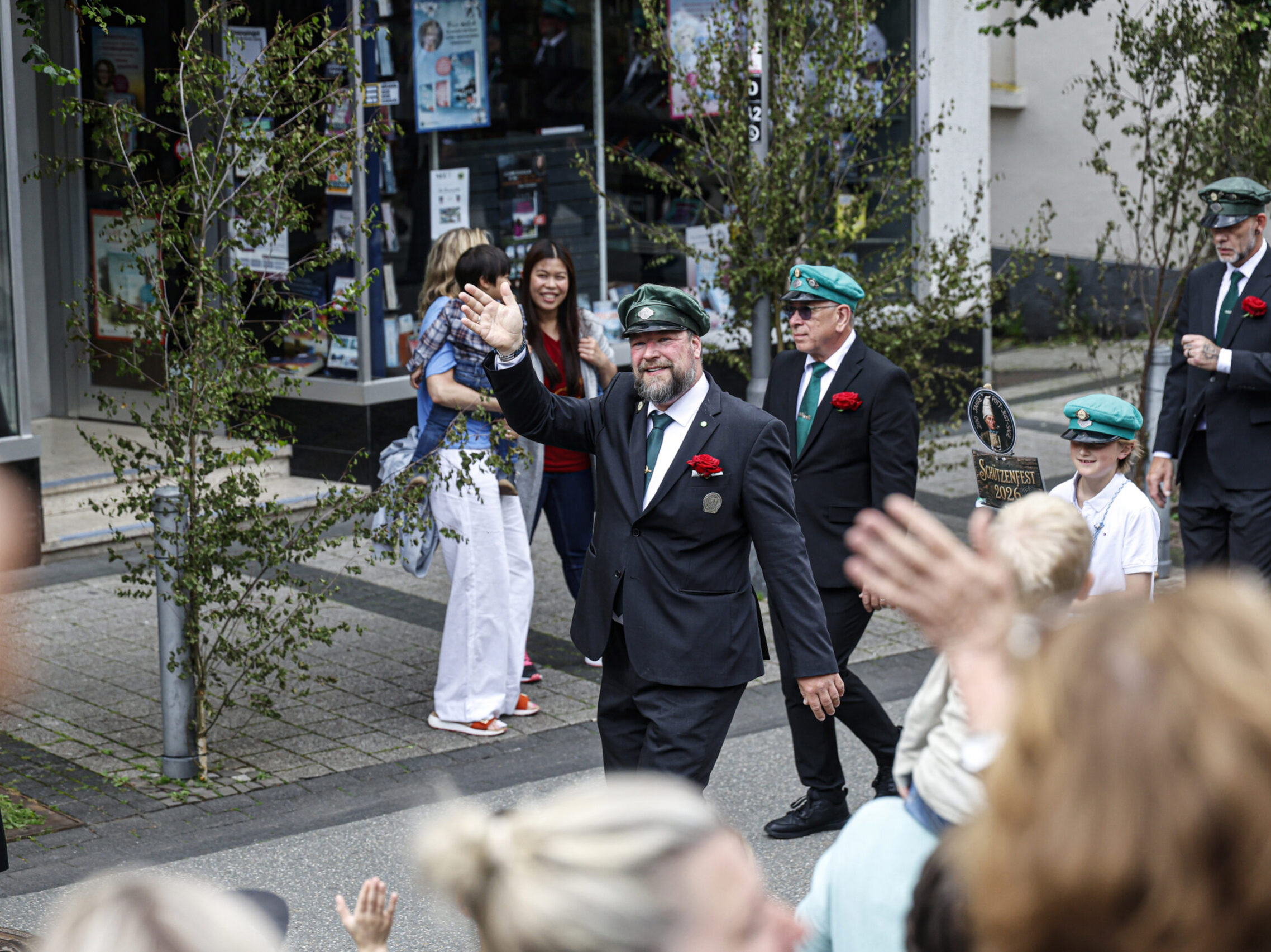 Festumzug beim Schützenfest der Friedrich-Wilhelms-Gesellschaft Altena