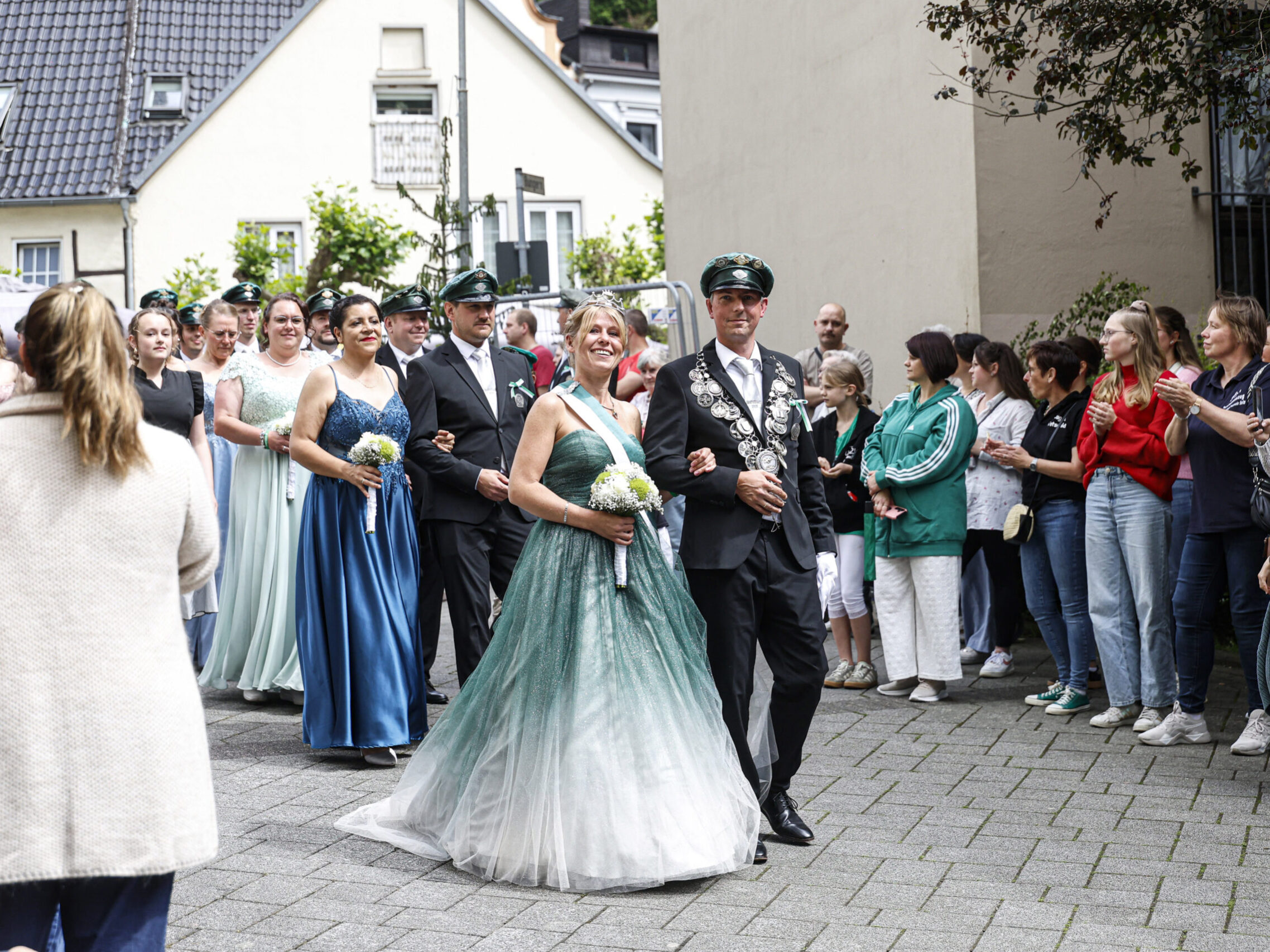 Festumzug beim Schützenfest der Friedrich-Wilhelms-Gesellschaft Altena