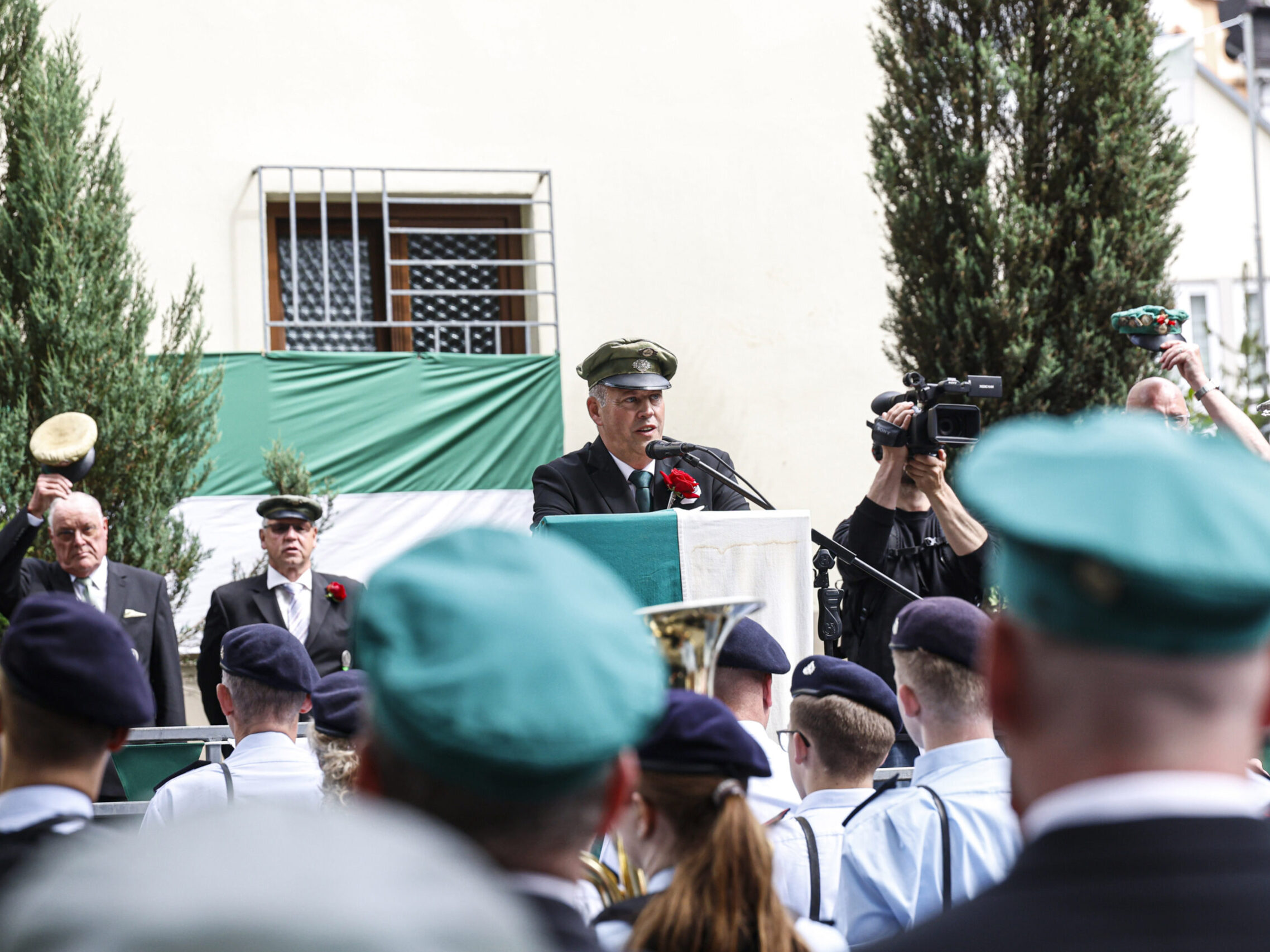 Festumzug beim Schützenfest der Friedrich-Wilhelms-Gesellschaft Altena