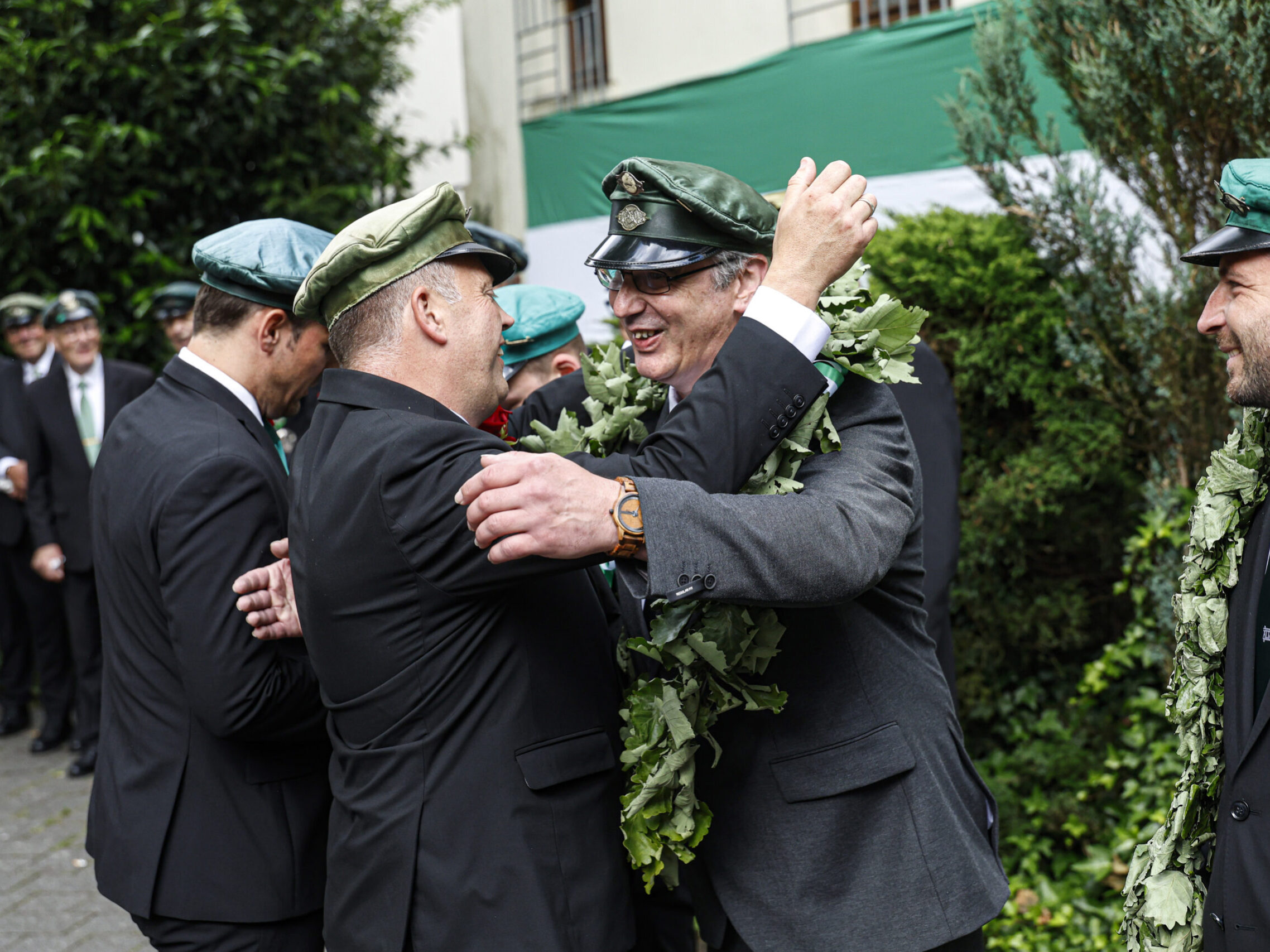 Festumzug beim Schützenfest der Friedrich-Wilhelms-Gesellschaft Altena