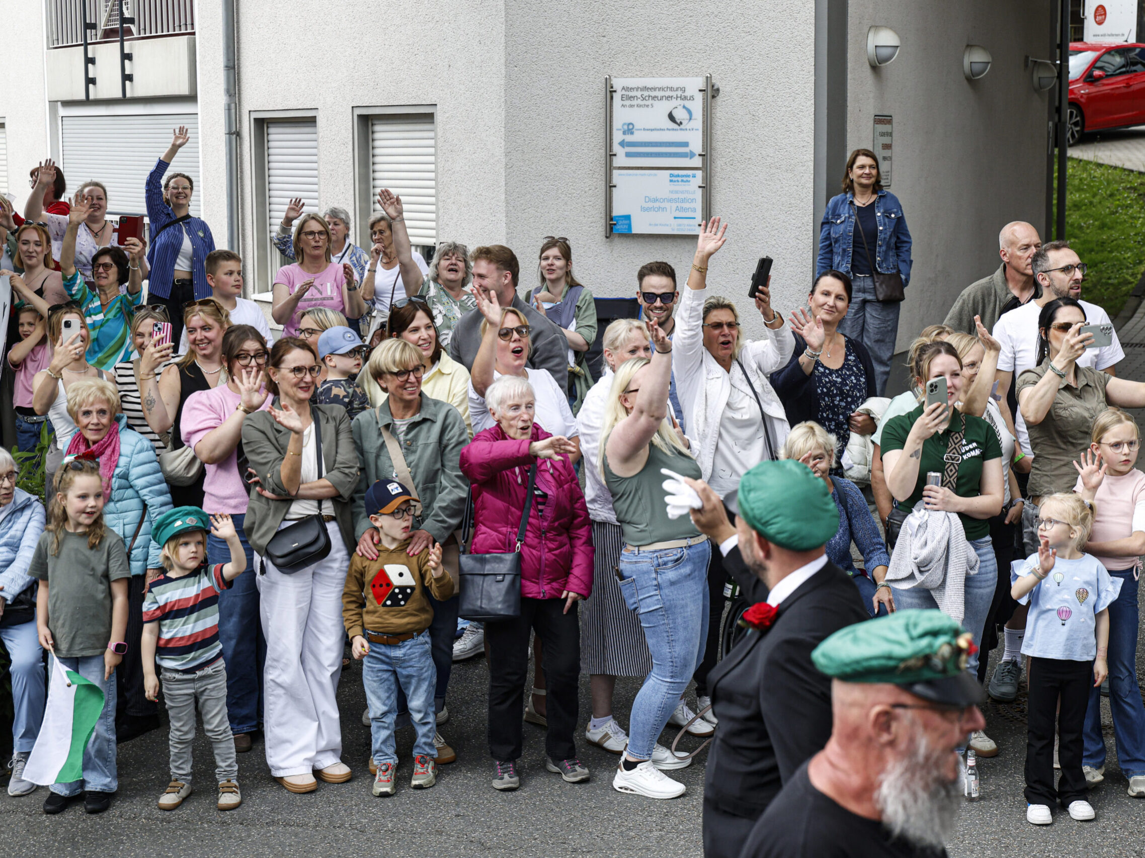 Festumzug beim Schützenfest der Friedrich-Wilhelms-Gesellschaft Altena