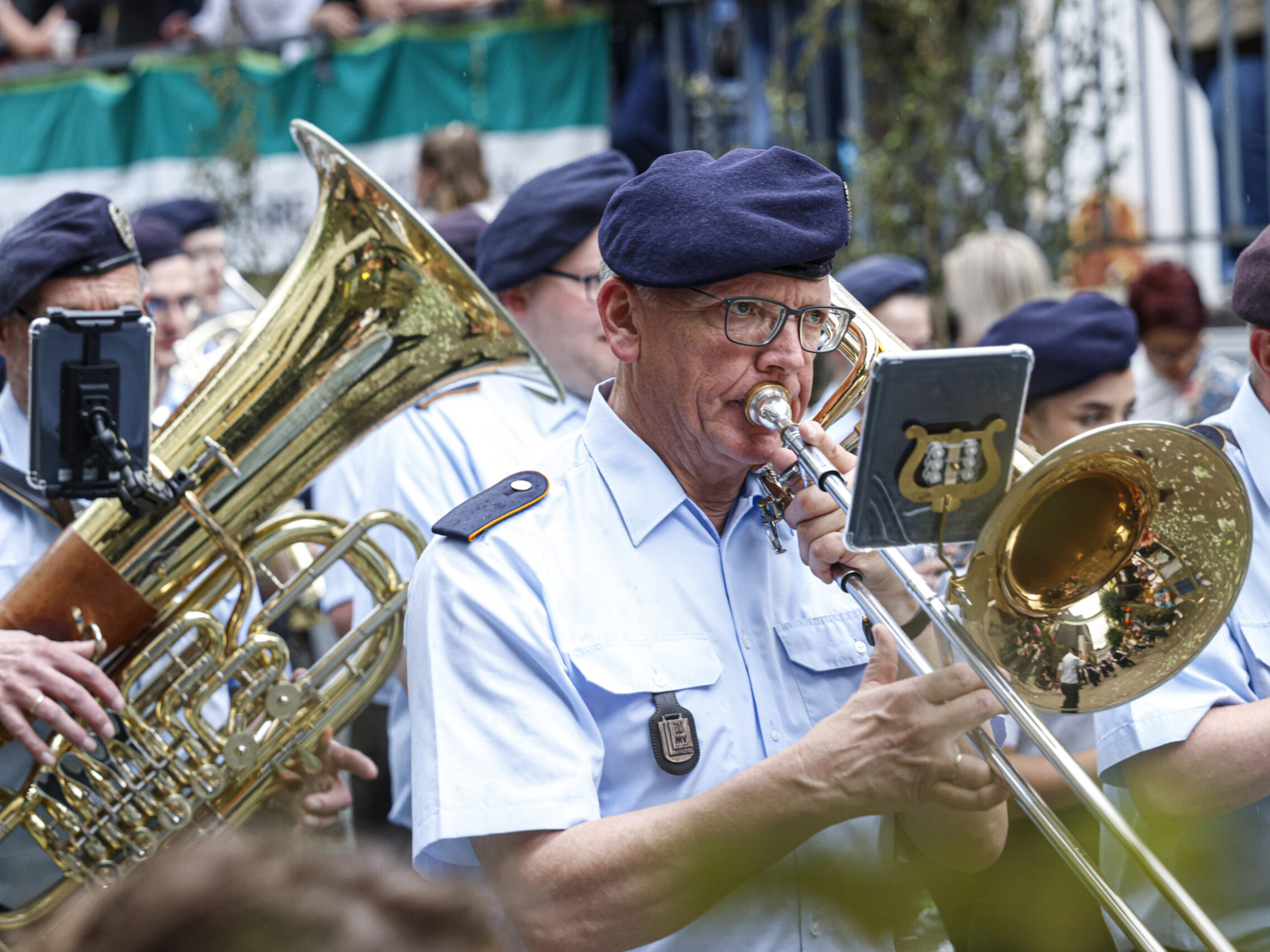 Festumzug beim Schützenfest der Friedrich-Wilhelms-Gesellschaft Altena
