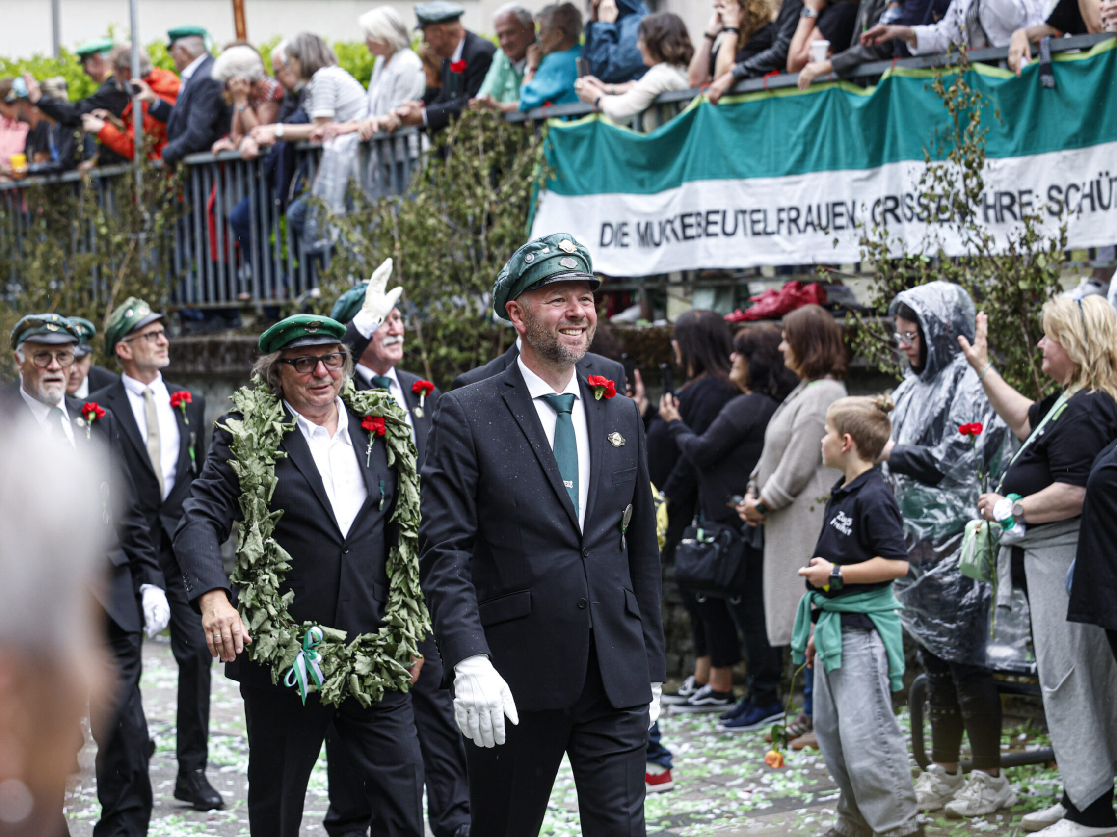 Festumzug beim Schützenfest der Friedrich-Wilhelms-Gesellschaft Altena