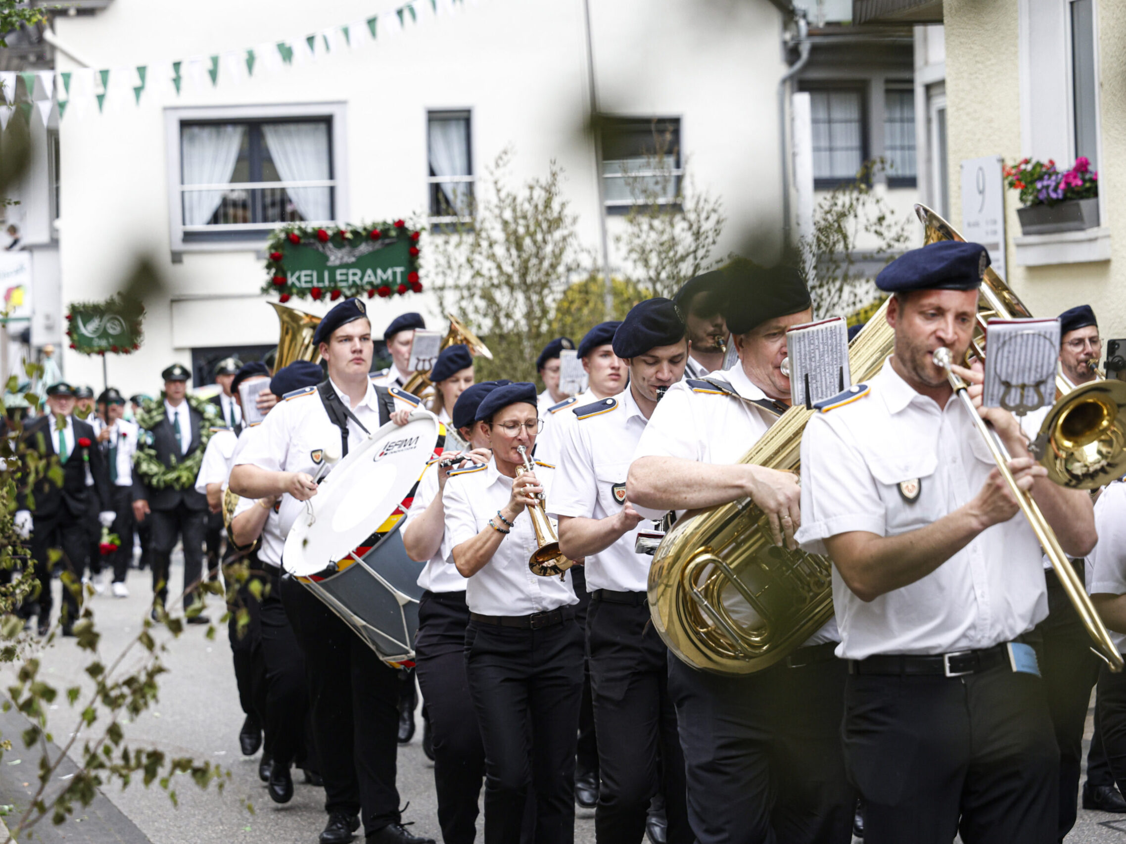 Festumzug beim Schützenfest der Friedrich-Wilhelms-Gesellschaft Altena