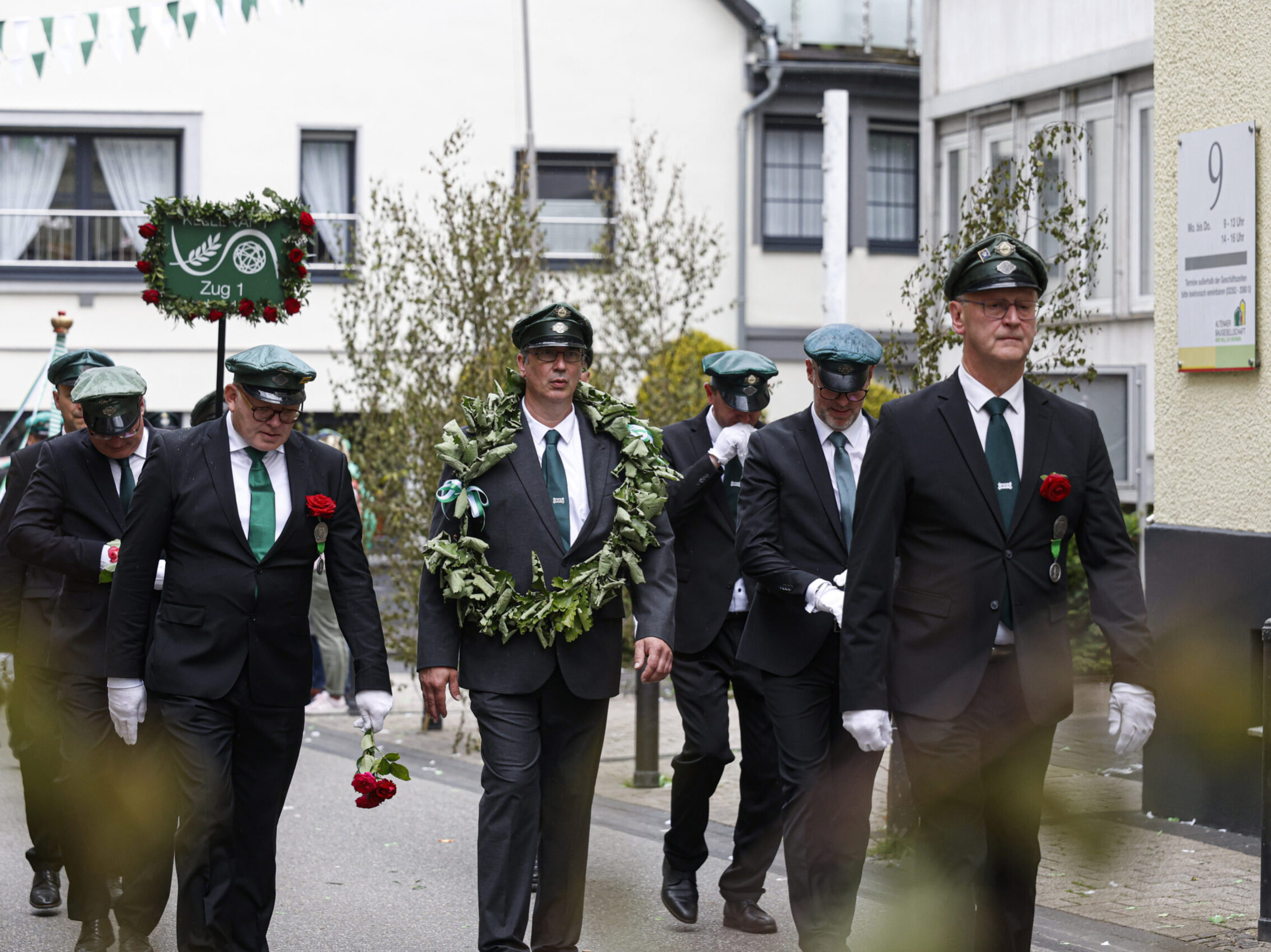Festumzug beim Schützenfest der Friedrich-Wilhelms-Gesellschaft Altena
