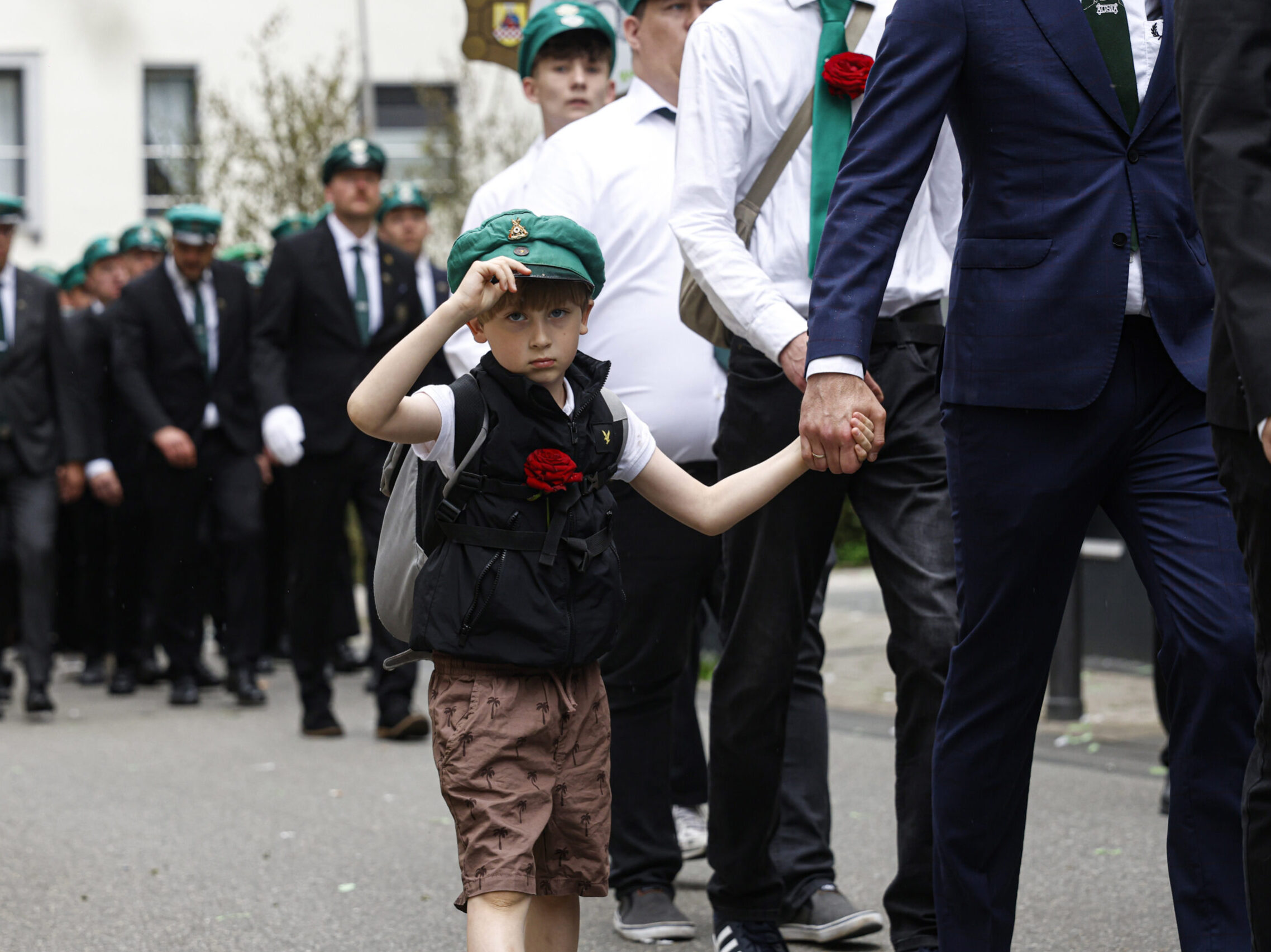 Festumzug beim Schützenfest der Friedrich-Wilhelms-Gesellschaft Altena