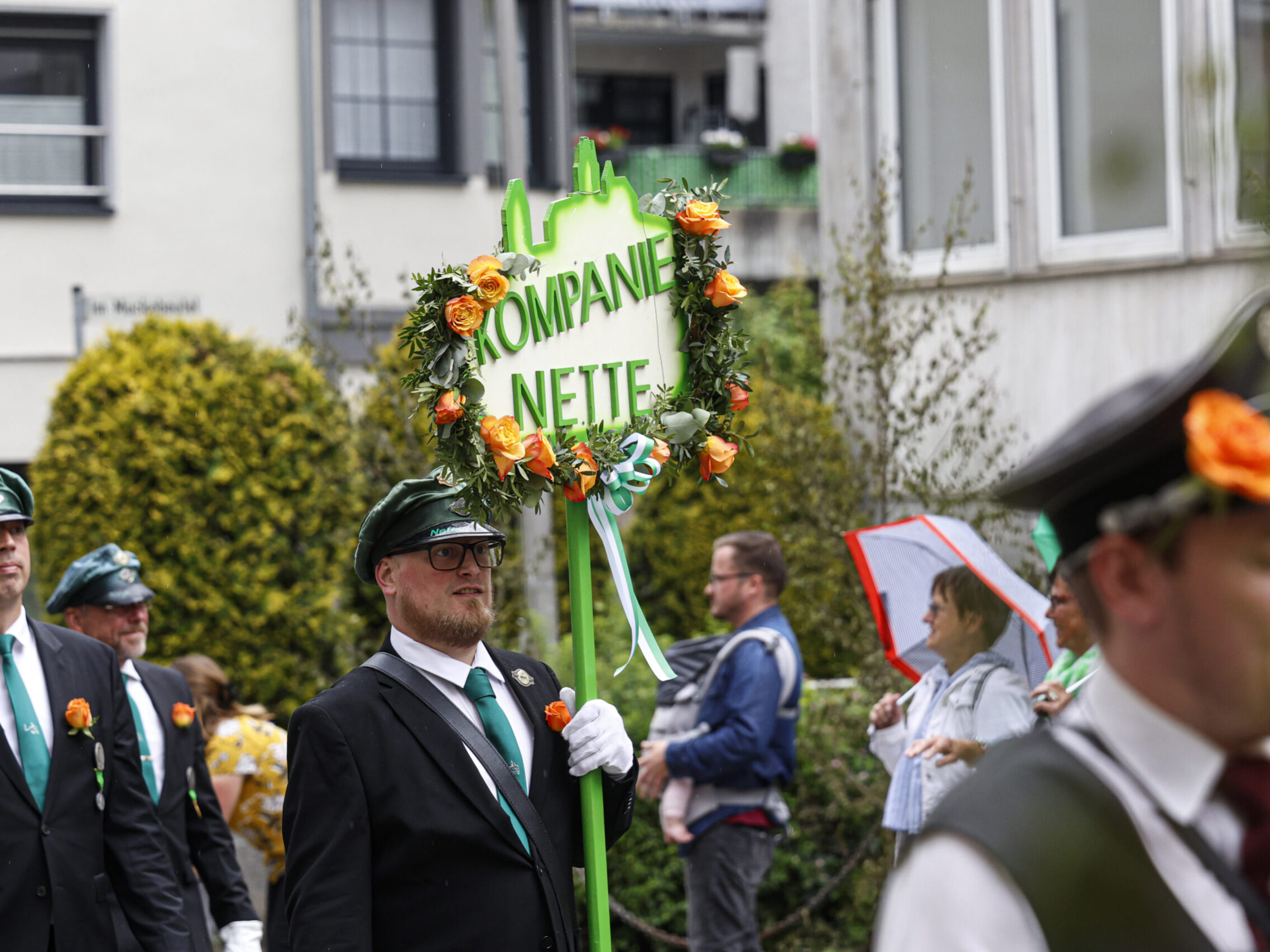 Festumzug beim Schützenfest der Friedrich-Wilhelms-Gesellschaft Altena