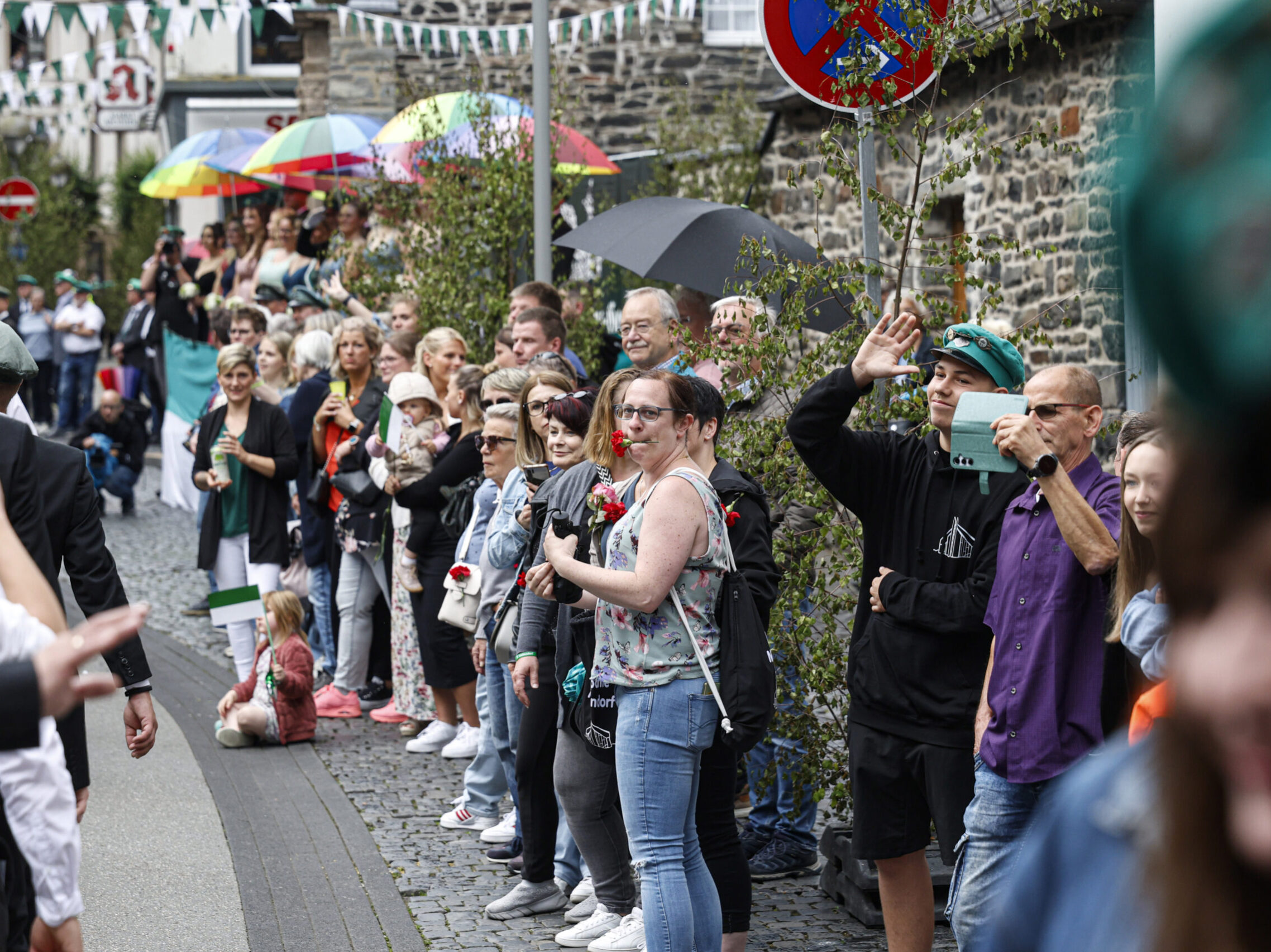 Festumzug beim Schützenfest der Friedrich-Wilhelms-Gesellschaft Altena
