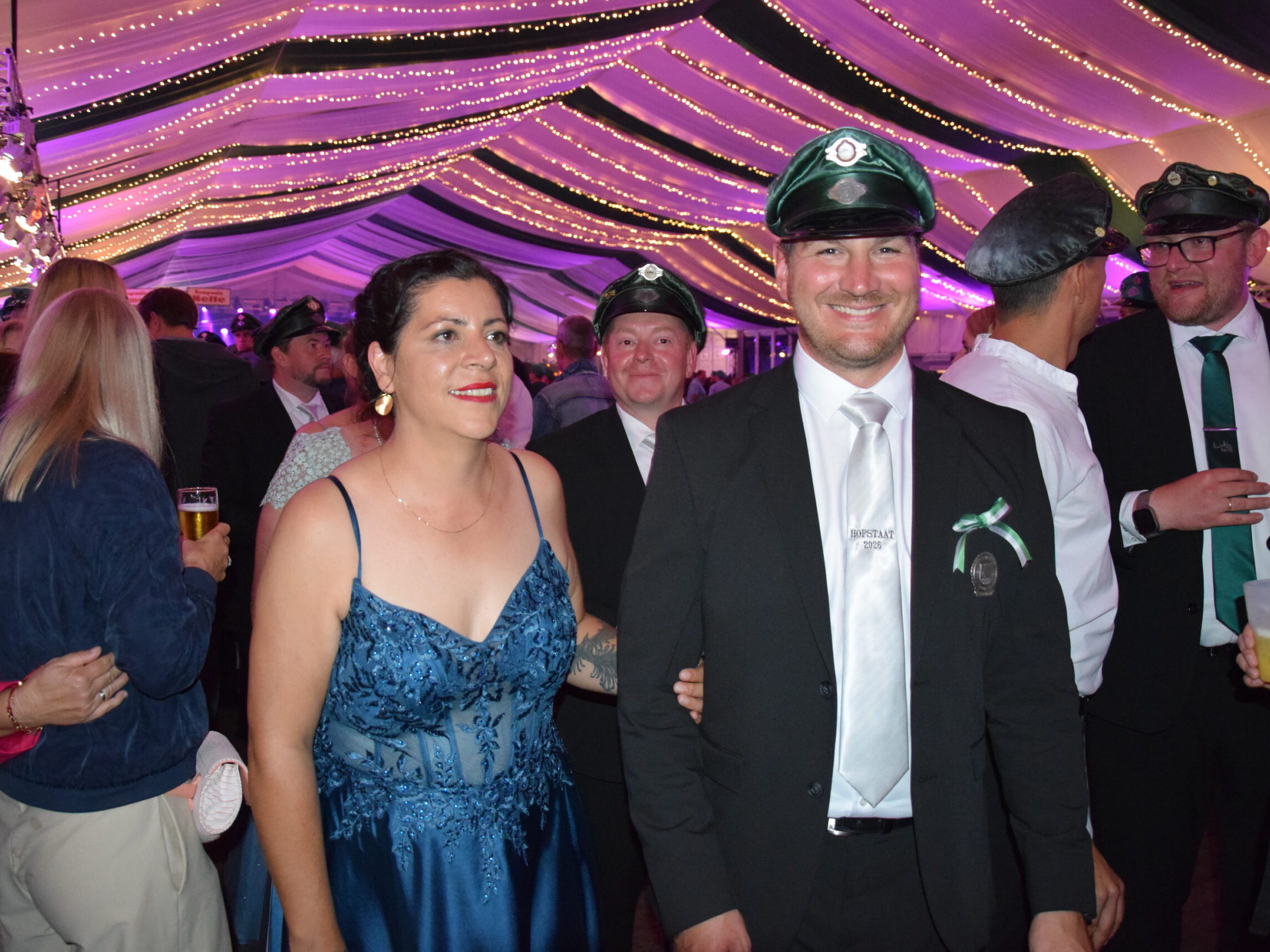 Partyfoto aus dem Festzelt beim Schützenfest in Altena.