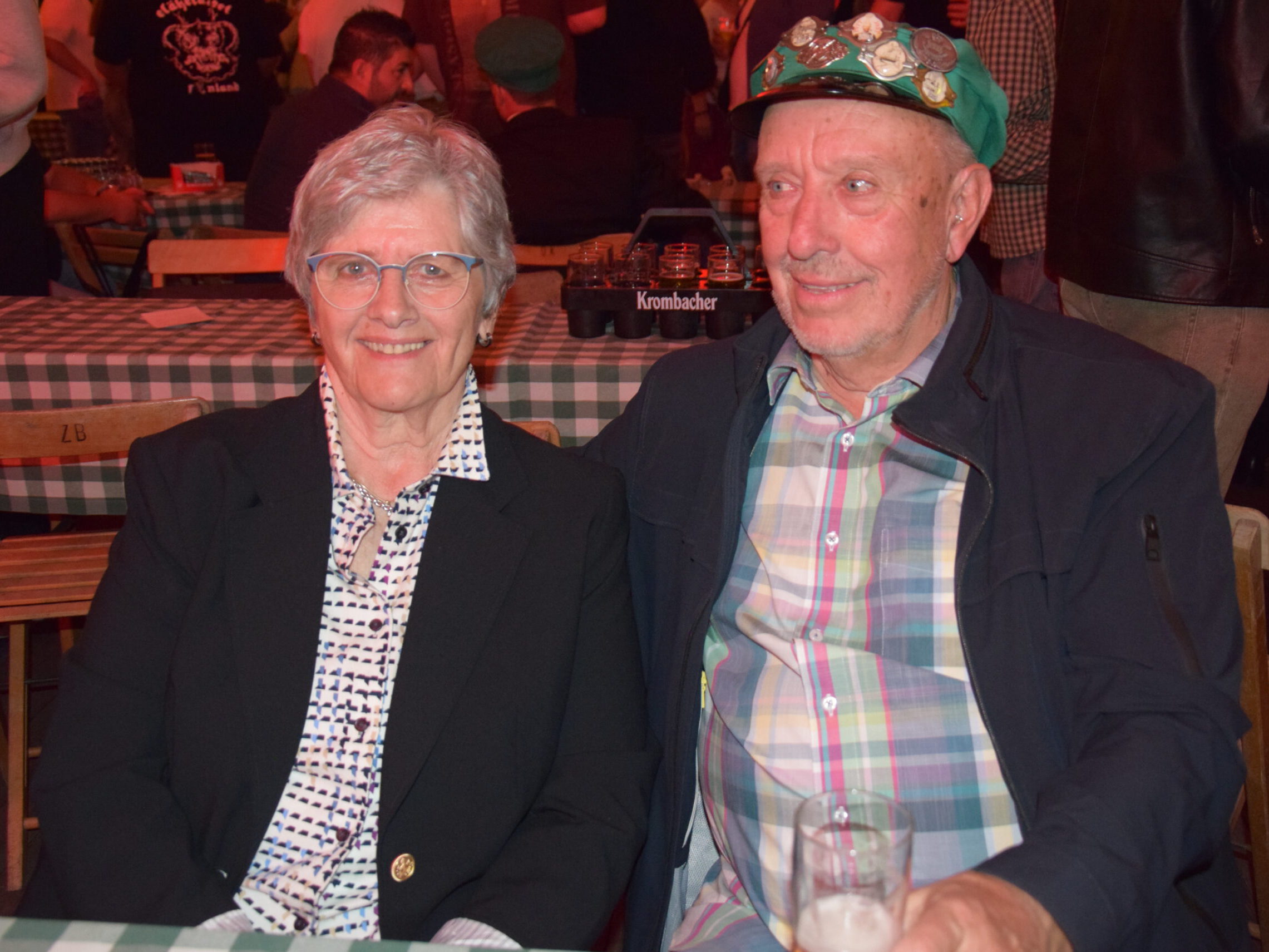 Partyfoto aus dem Festzelt beim Schützenfest in Altena.