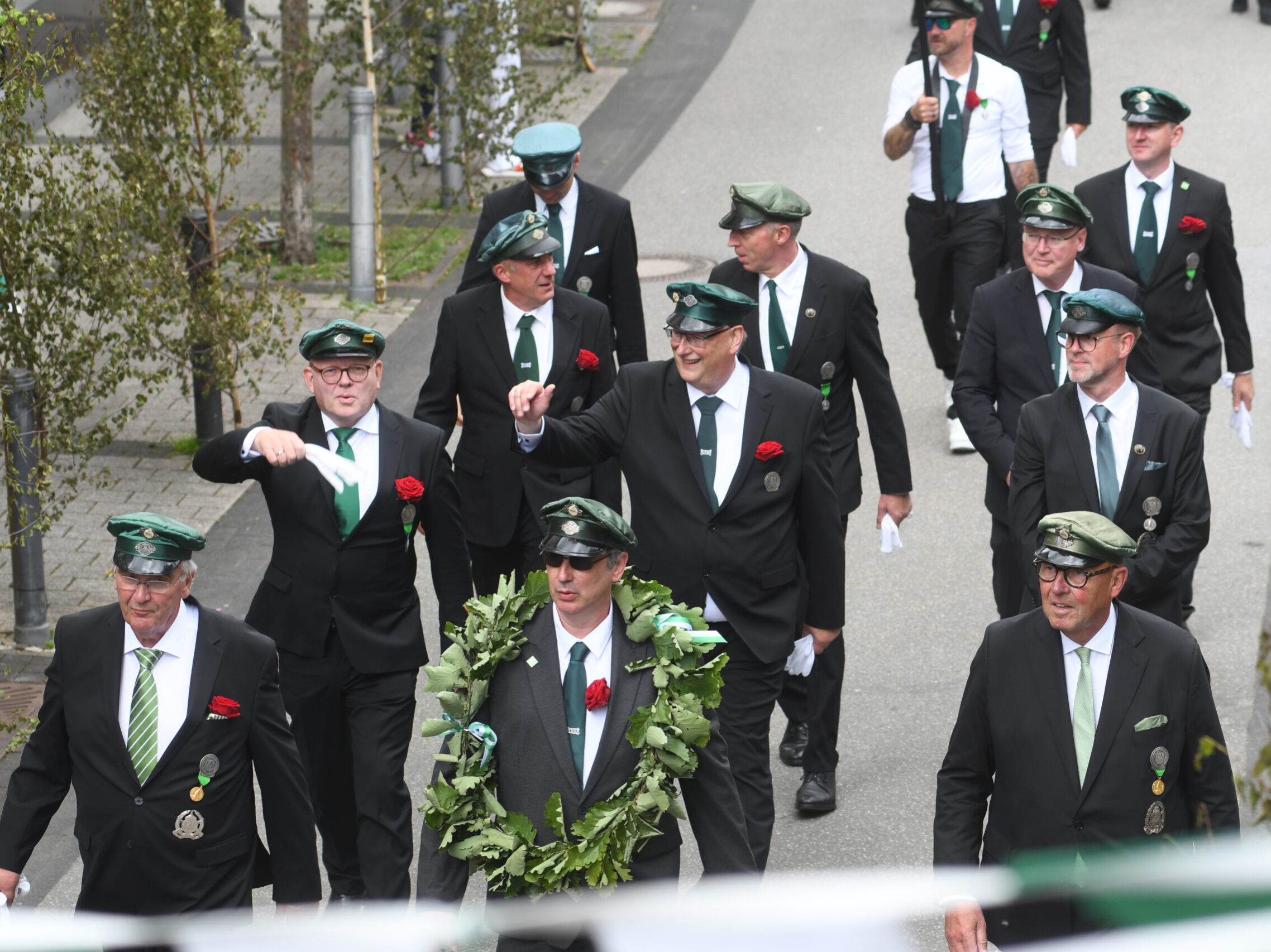 Festumzug beim Schützenfest der Friedrich-Wilhelms-Gesellschaft Altena