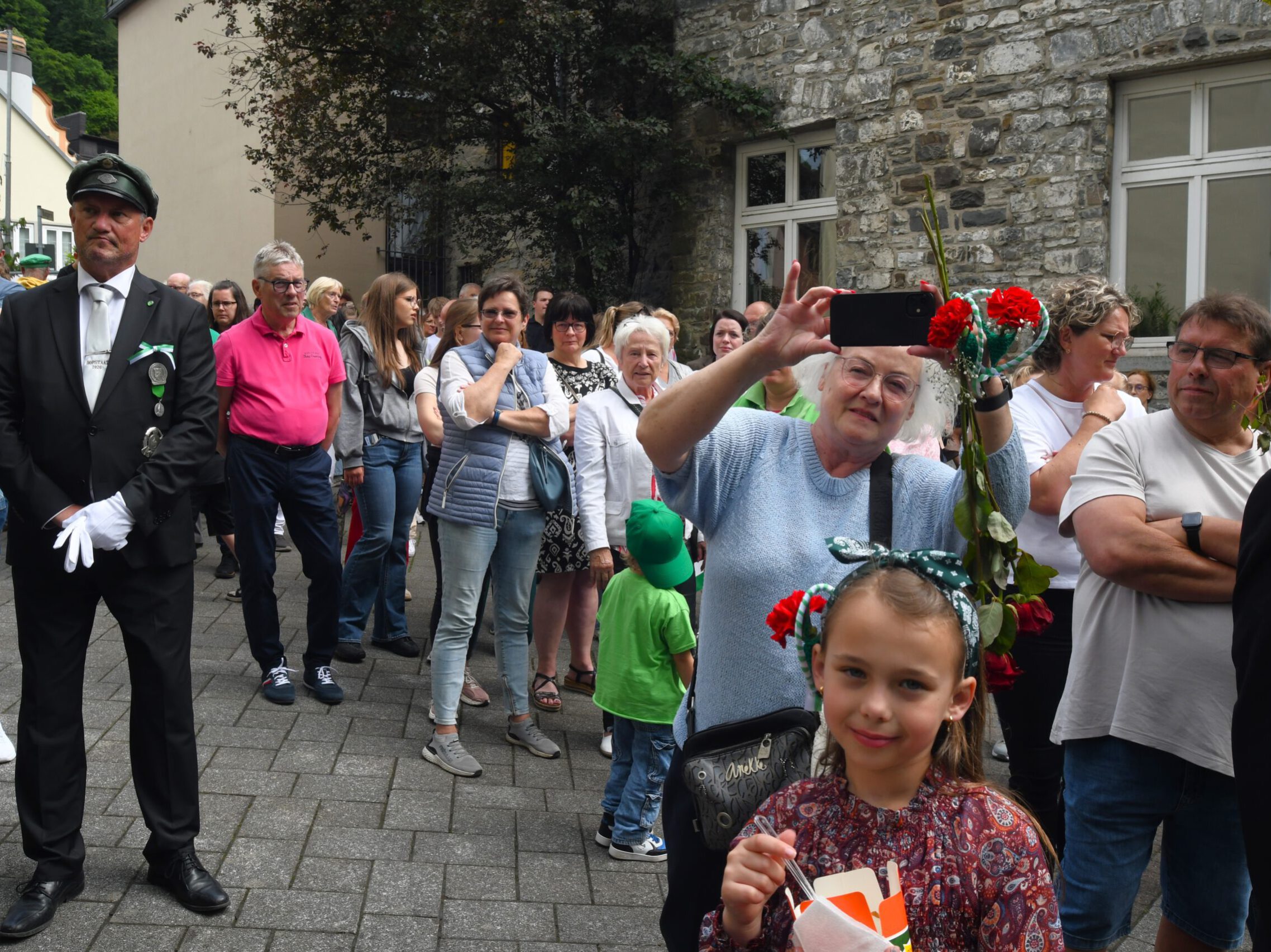 Festumzug beim Schützenfest der Friedrich-Wilhelms-Gesellschaft Altena