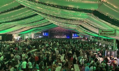 Partyfoto aus dem Festzelt beim Schützenfest in Altena.