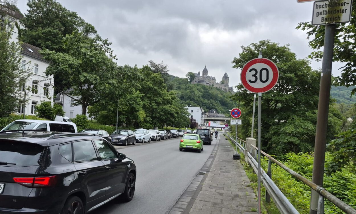 An der Linscheidstraße gilt Tempo 30