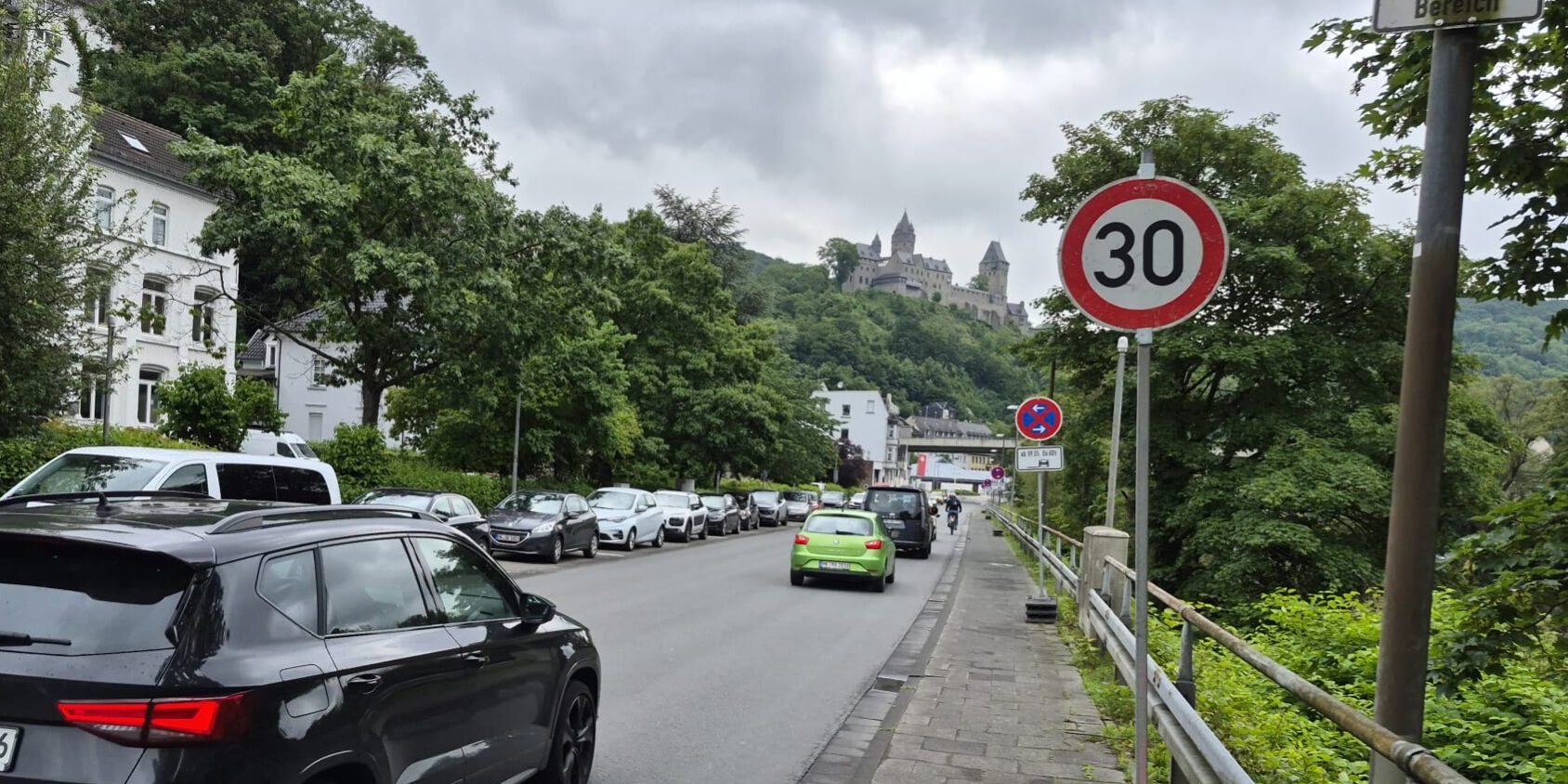 An der Linscheidstraße gilt Tempo 30