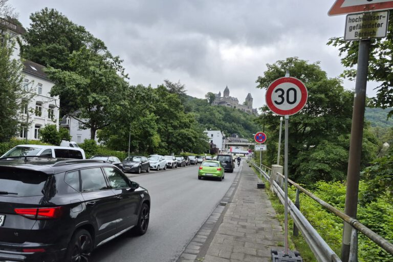 An der Linscheidstraße gilt Tempo 30