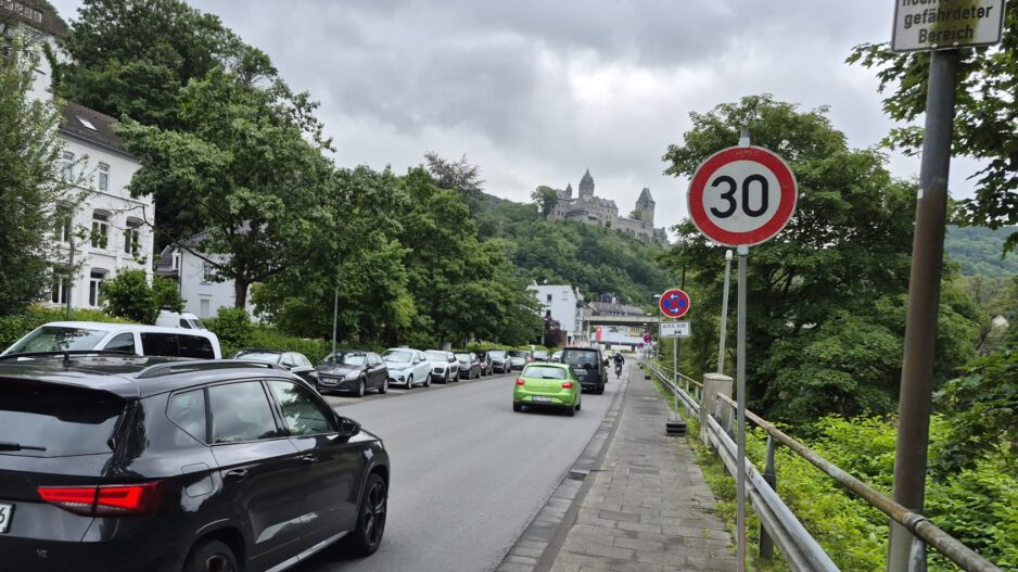 An der Linscheidstraße gilt Tempo 30