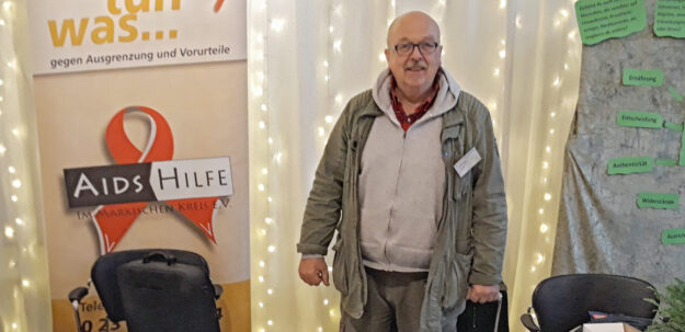 Peter Müller von der Aids-Hilfe
