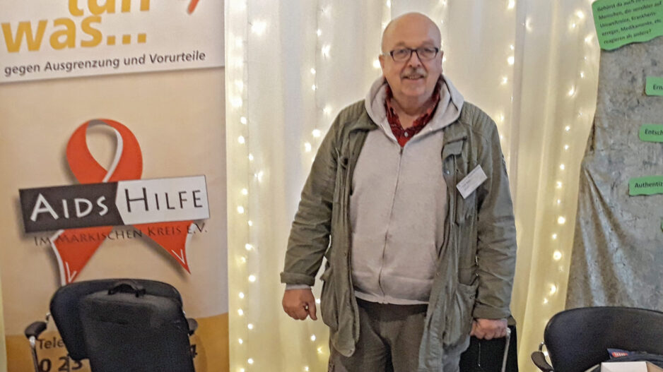 Peter Müller von der Aids-Hilfe