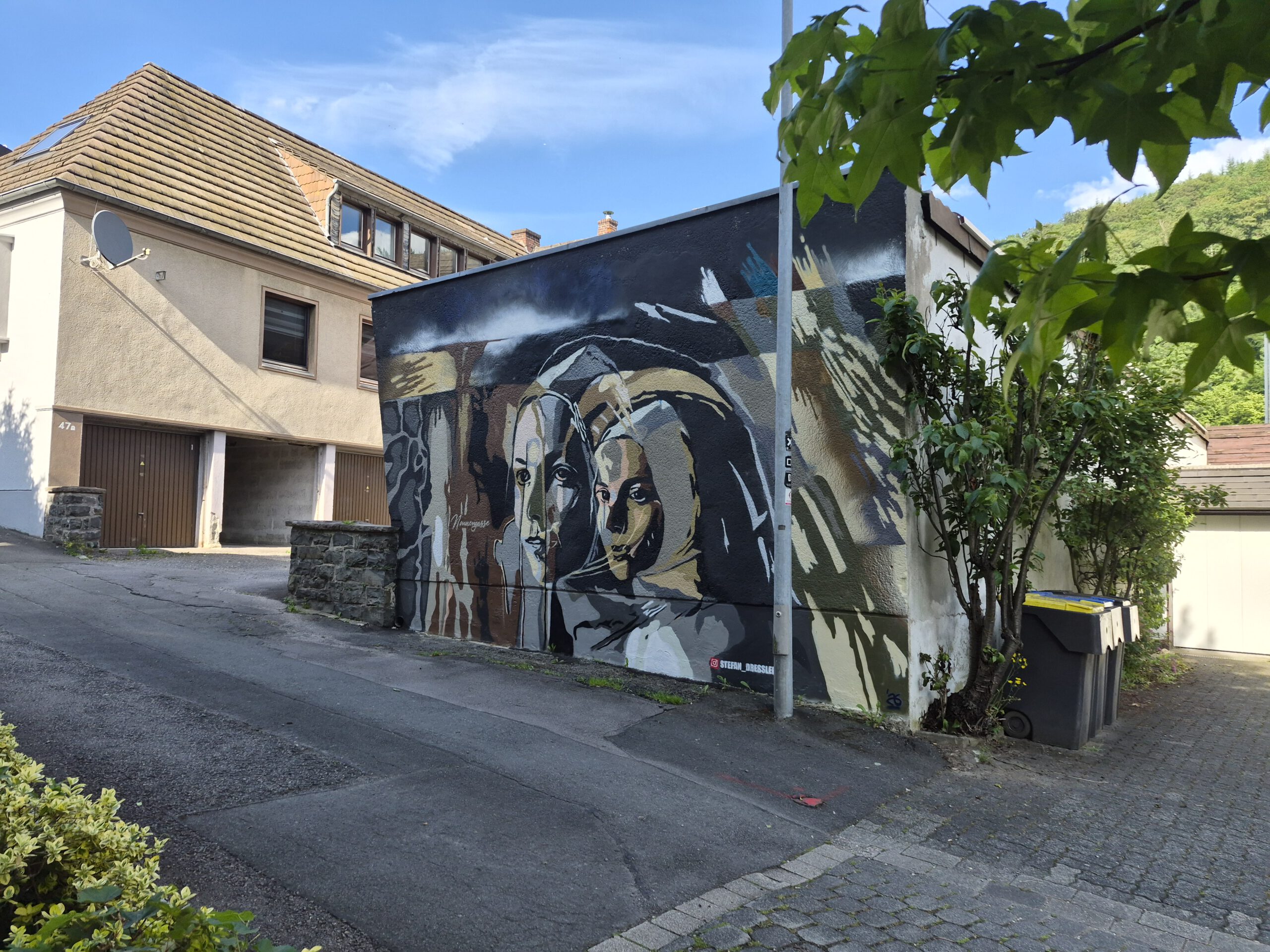 Nonnenwand in der Nonnengasse