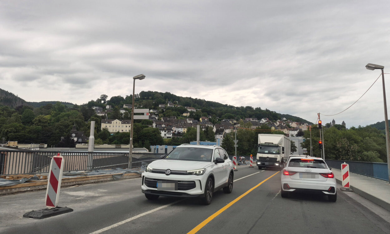 Ampelverkehr Linscheidbrücke