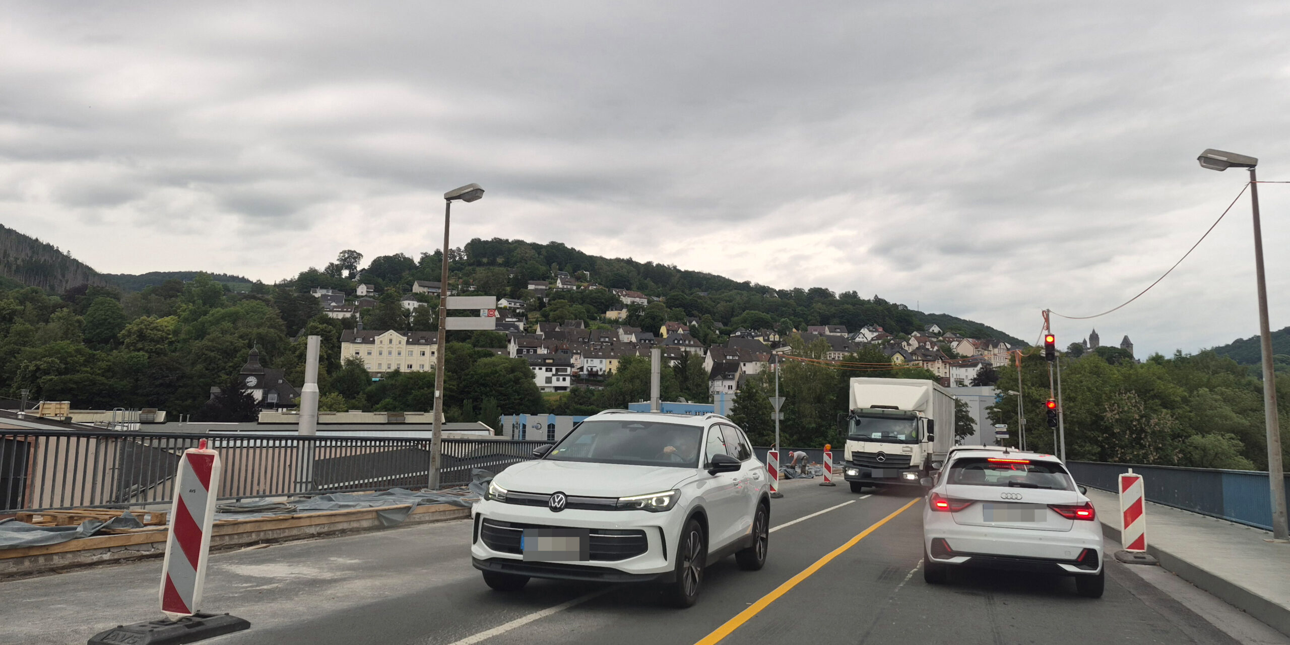 Ampelverkehr Linscheidbrücke