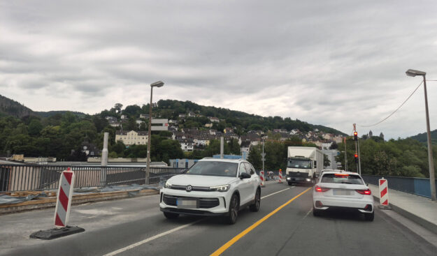 Ampelverkehr Linscheidbrücke