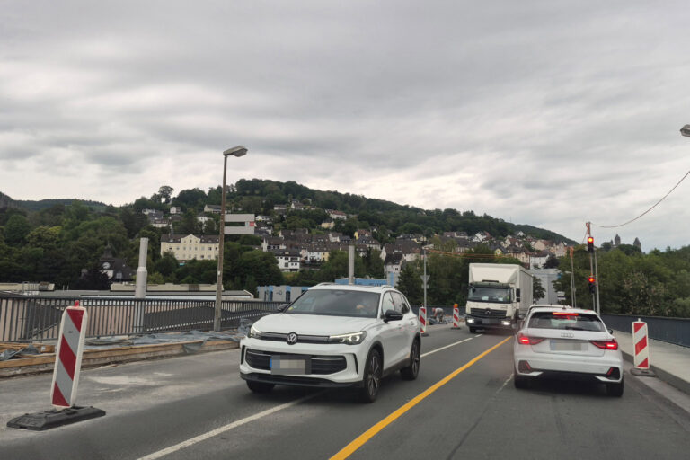 Ampelverkehr Linscheidbrücke