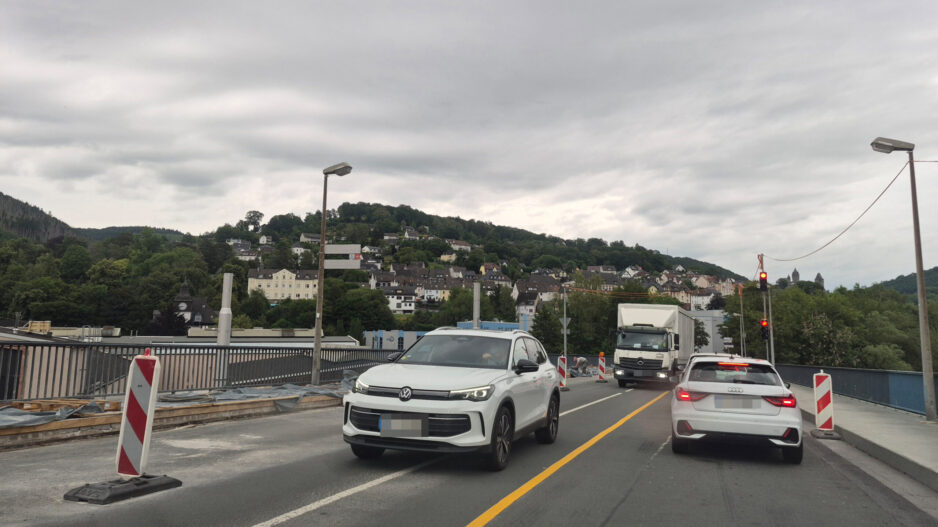 Ampelverkehr Linscheidbrücke