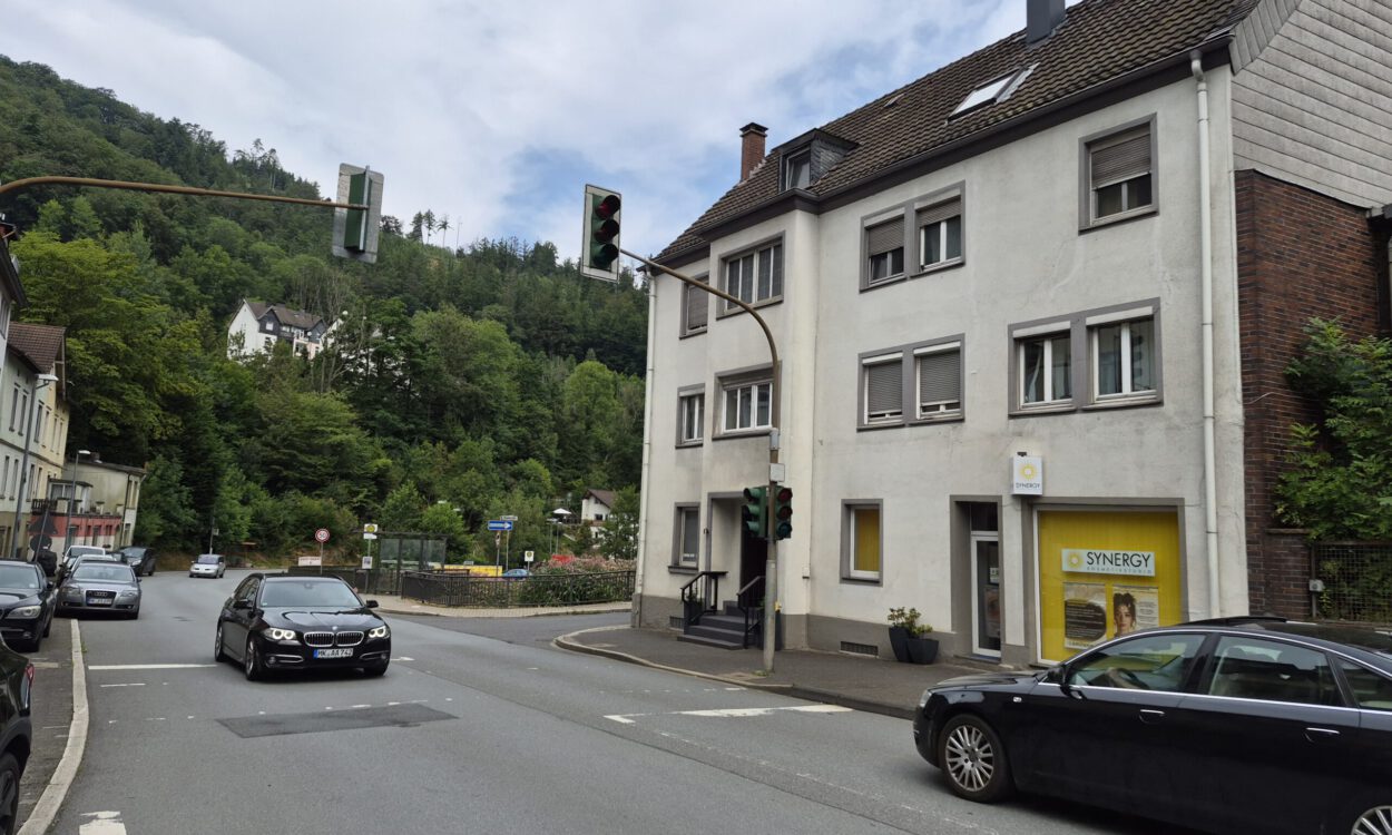 Fußgängerampel Rahmedestraße