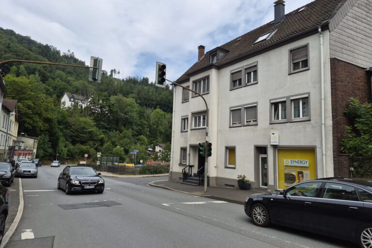 Fußgängerampel Rahmedestraße