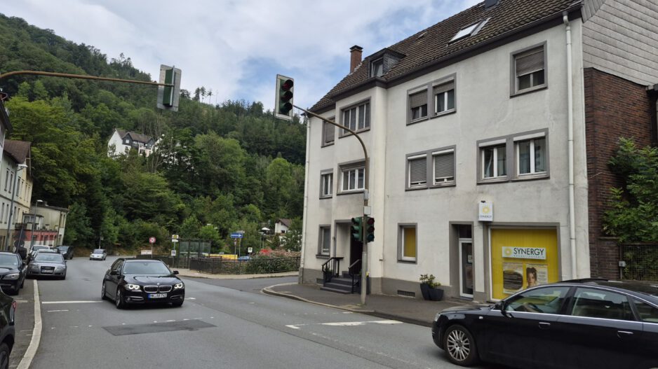 Fußgängerampel Rahmedestraße