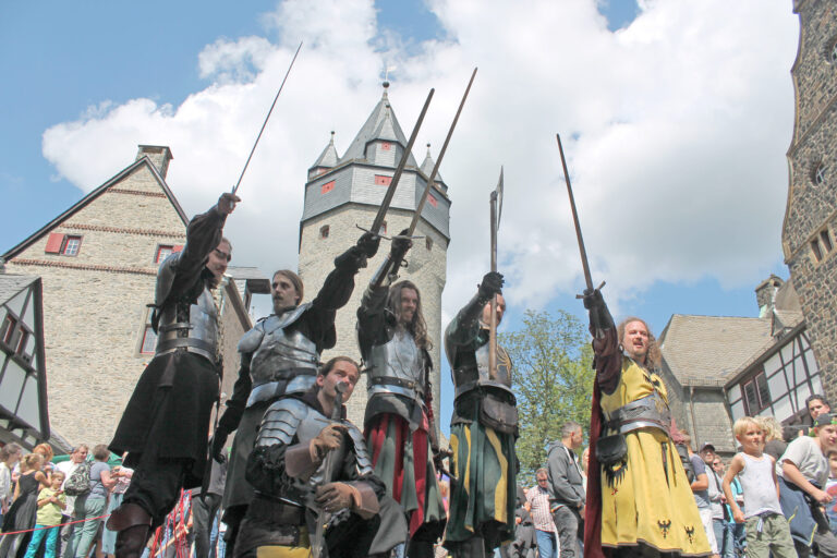 Foto: Michelle Wolzenburg/Märkischer Kreis Ritterspiele auf Burg Altena