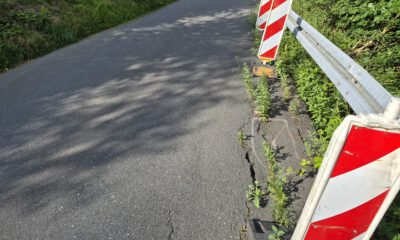 Kaputte Fahrbahn Brachtenbecker Weg