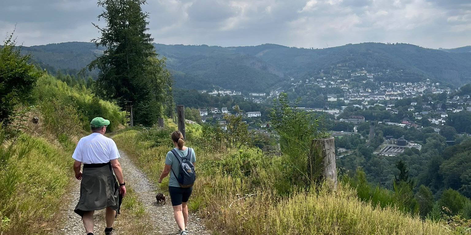 Wanderung von Wiblingwerde nach Nachrodt mit Blick auf Altena
