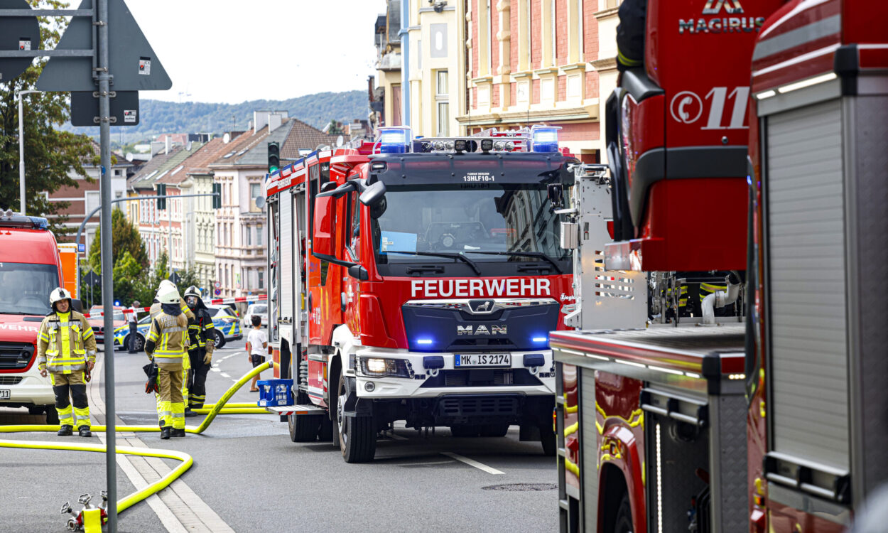 Wohnungsbrand in der Altstadt von Iserlohn
